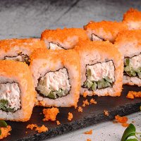 Калифорния каппа маки с икрой