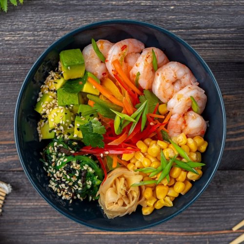 ПОКЕ с креветкой