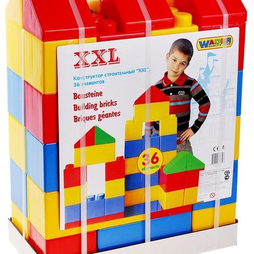 Конструктор строительный "XXL", 24 элемента