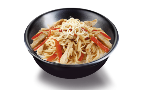 Удон с курицей