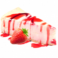 Чизкейк с клубничным топпингом