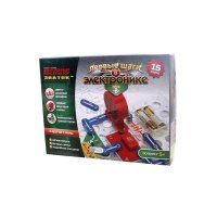 Эл. конструктор ЗНАТОК "Первые шаги в электронике" Набор "В" (15схем)