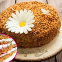 ТОРТ МЕДОВЫЙ (1 КГ)