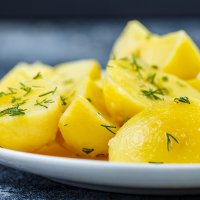 Отварная картошка