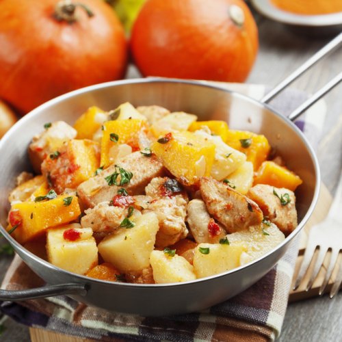 Жаркое с курицей