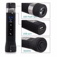 Портативный многофункциональный Bluetooth динамик LED фонарик Multifunctional music torch