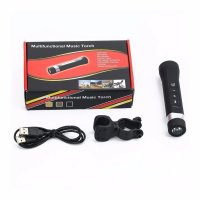 Портативный многофункциональный Bluetooth динамик LED фонарик Multifunctional music torch