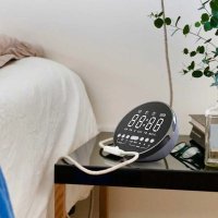 Портативная колонка Bluetooth - LED часы bY2280