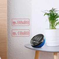 Портативная колонка Bluetooth - LED часы bY2280