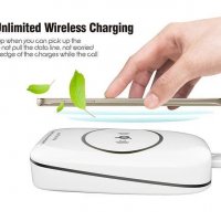 Беспроводная зарядка Bavin PC630 +5USB выходов 1,5м удл., 6A 30W