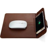 Коврик с беспроводной зарядкой QI Wireless Charger Mouse Pad