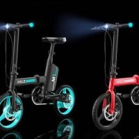 IVELO eBIKE M1 - складной электровелосипед