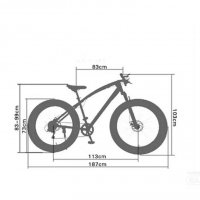 Fat Bike Электро-велосипед