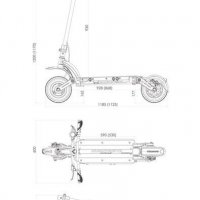 DUALTRON 2 LTD 1600W (3600W), 60V, 28Ah. Новейший полноприводный самокат