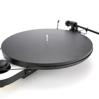 Виниловый проигрыватель Pro-Ject Elemental OM5e Белый-черный