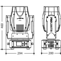 Световая голова ONYX BK