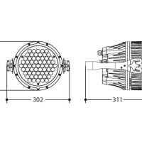 Светодиодный прожектор ARCLED7361ZOOMTZ