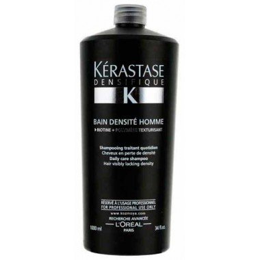 КЕРАСТАЗ  ДЕНСИФИК  / KERASTASE DENSIFIQUE /  DENSITE  HOMME  1000,0 мл,  уплотн. шампунь-ванна  д/мужч. (  E1679501 )