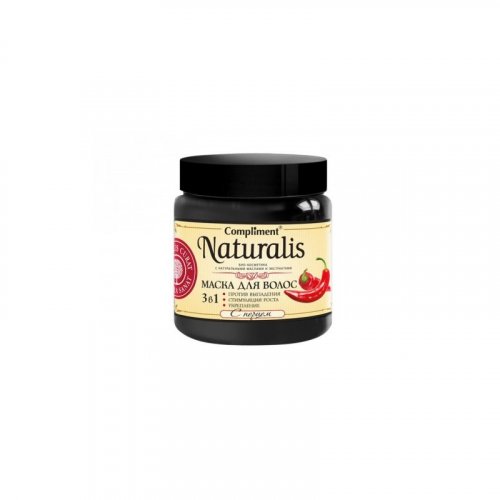 Нэйчуралз маска д/волос против выпадения с перцем 500мл