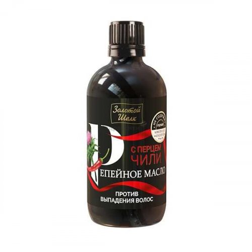 Репейное масло с перцем чили 100мл