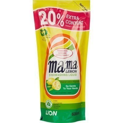 Мама лимон гель д/посуды 600мл. 