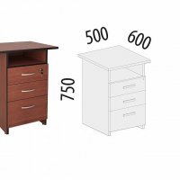 Приставная тумба с замком «Рубин 41.58»