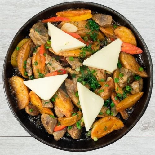 Жаркое по-кавказски из баранины