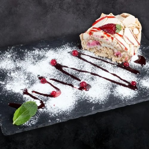 Меренговый рулет