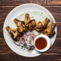 Крылышки на мангале