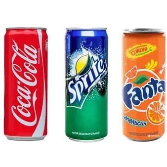 Кола/ Спрайт/ Фанта банка