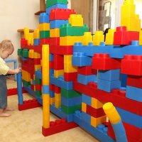 Гигантский конструктор GigaBloks LECO 150 деталей