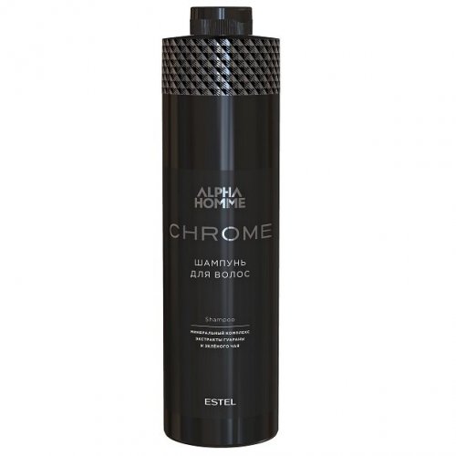 Шампунь для волос ESTEL ALPHA HOMME CHROME, 1000 мл