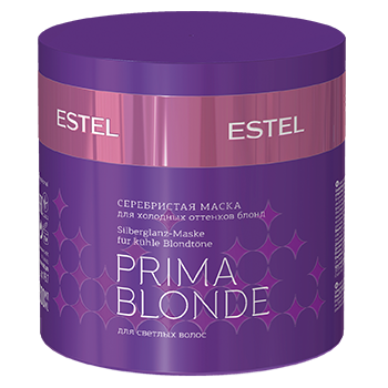 Серебристая маска для холодных оттенков блонд ESTEL PRIMA BLONDE, 300 мл