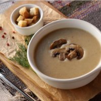 Крем-суп из шампиньонов