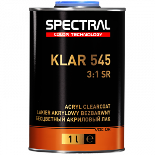 Spectral KLAR 545 Двухкомпонентный бесцветный акриловый лак #9