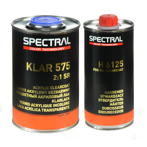 Spectral KLAR 575 Двухкомпонентный бесцветный акриловый лак #9