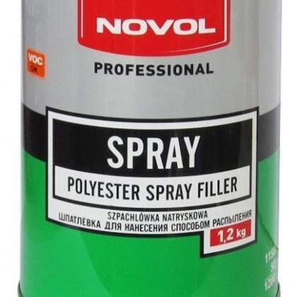 Novol Spray  Шпатлевка для нанесения способом распыления #9