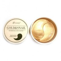 [ESTHETIC HOUSE] Гидрогел. патчи д/ глаз ЗОЛОТО/УЛИТКА  GOLD&SNAIL HYDROGEL EYEPATCH