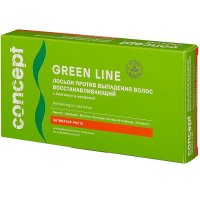 Green Line Лосьон восстанавл. против выпадения волос 10*10 мл CONCEPT