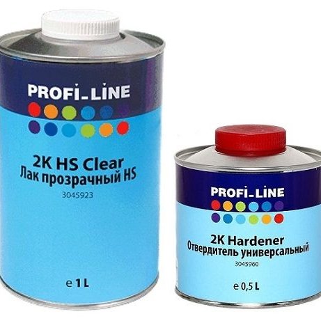   Лак PROFILINE Standart CLEAR COAT MS/MG 2:1 с отвердителем (1,5 л) Новинка! #4