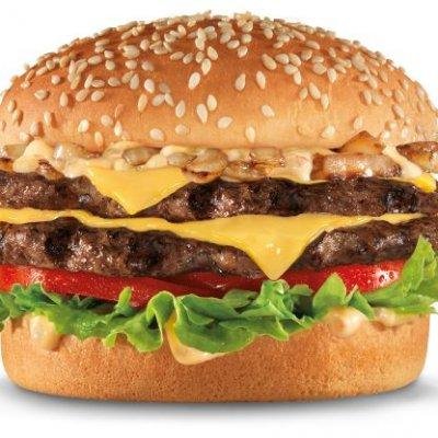 Двойной говяжий бургер 