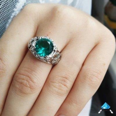 Женское кольцо с камнем Александрит "Bague Ringen"