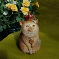 Копилка Кот с короной