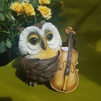 Копилка СОВА МУЗЫКАНТ