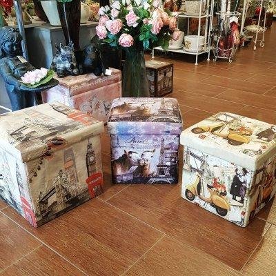 Пуфики складные