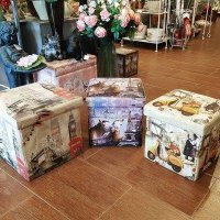 Пуфики складные