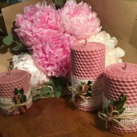 Свечи-бочата из вощины 