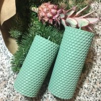 Свечи-бочата из вощины 