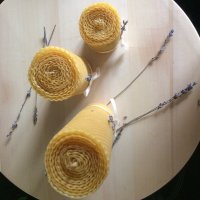 Свечи-бочата из вощины 