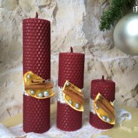 Набор каминных свечей (3шт)